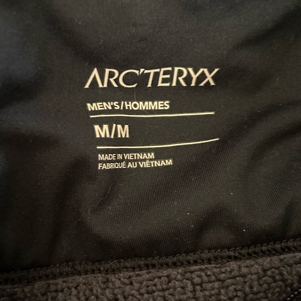 Arc’teryx Men’s Covert 1/2 Zip Fleece Cosmic Heather Navy Blue Sz M - Picture 7 of 8